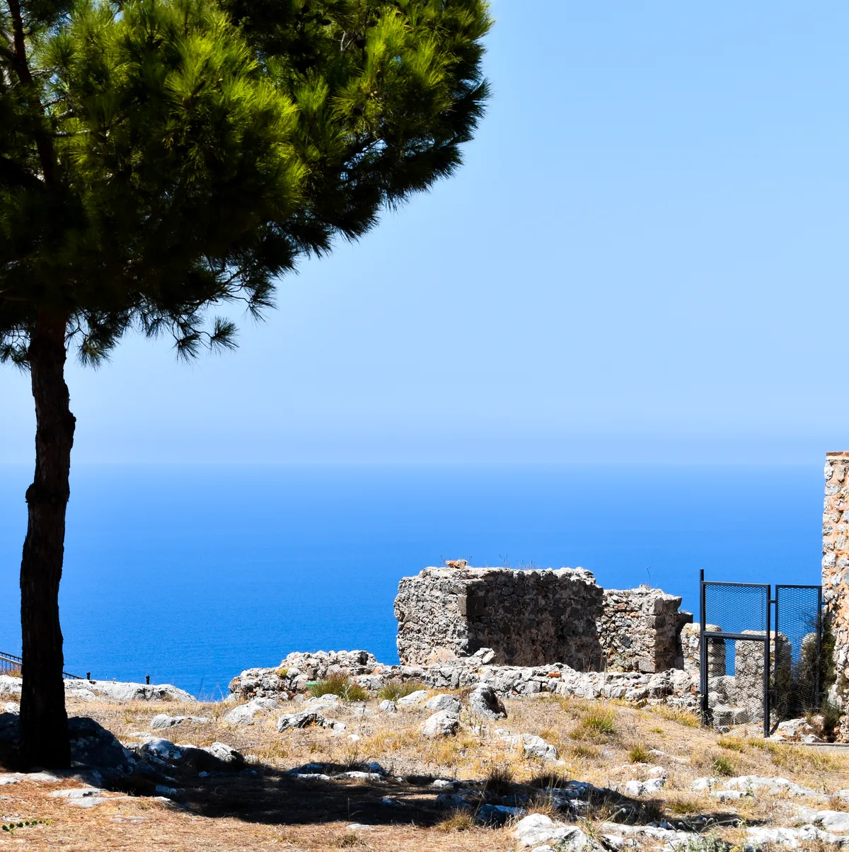 Coast seen from Alanya Castle