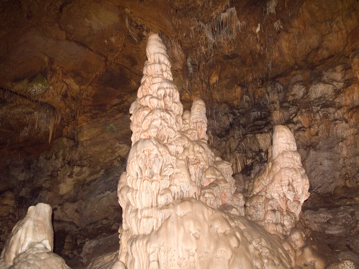 Interior of Dim Cave